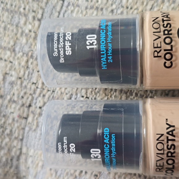 REVLON BRAND COLORSTAY LONGWEAR MAKEUP FOUNDATION #130 PORCELAIN BUNDLE OF 2 - Picture 7 of 7